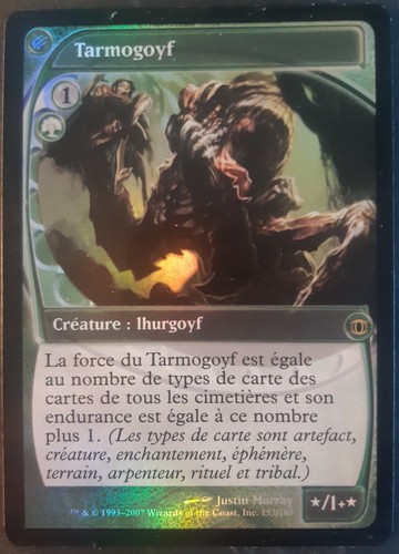 Tarmogoyf premium foil vf - tarmogoyf,