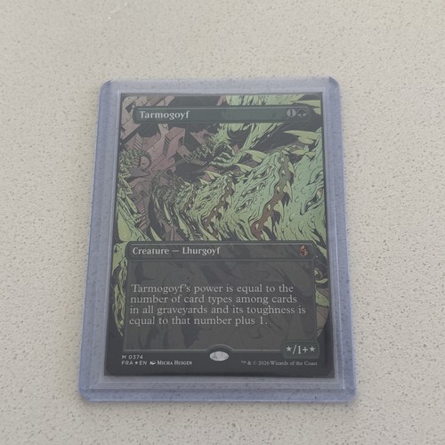Tarmogoyf borderless foil - borderless,