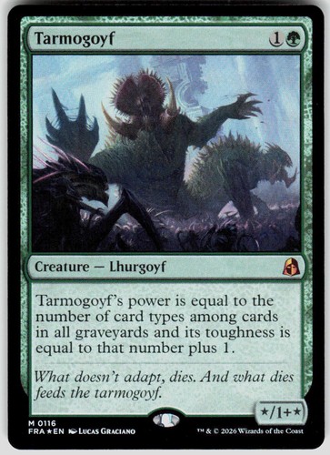 Tarmogoyf foil 116 realtà - tarmogoyf,