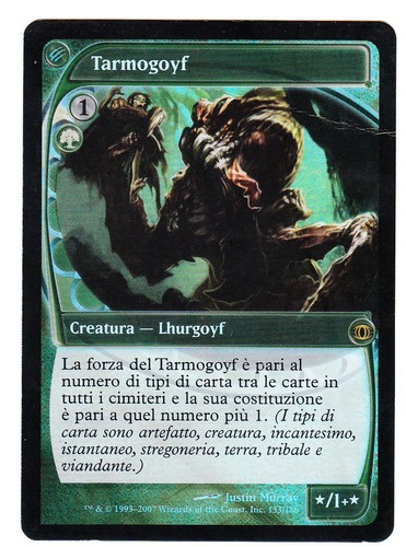 Mtg foil tarmogoyf segni di - segni,