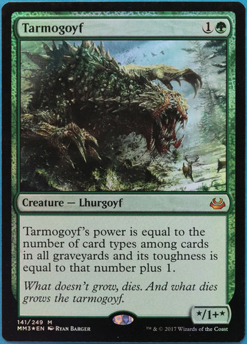 Tarmogoyf foil modern masters - tarmogoyf,