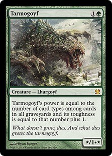 Magic mtg tarmogoyf modern - magic,