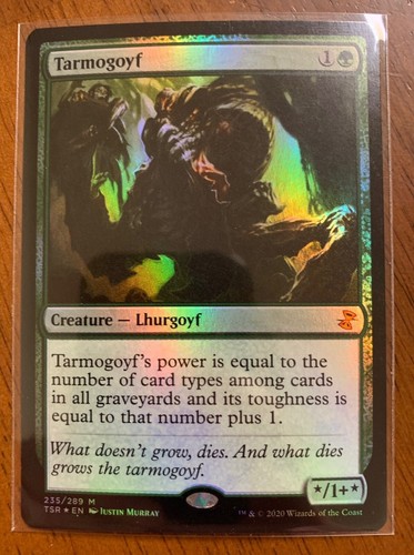 Tarmogoyf foil 235 289 mtg - foil,