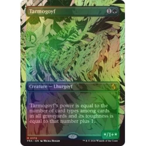 Foil tarmogoyf - tarmogoyf, (senza