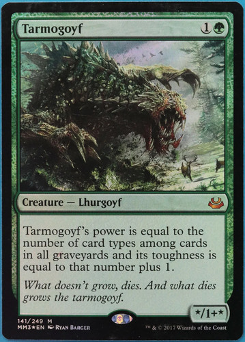 Tarmogoyf foil modern masters - tarmogoyf,