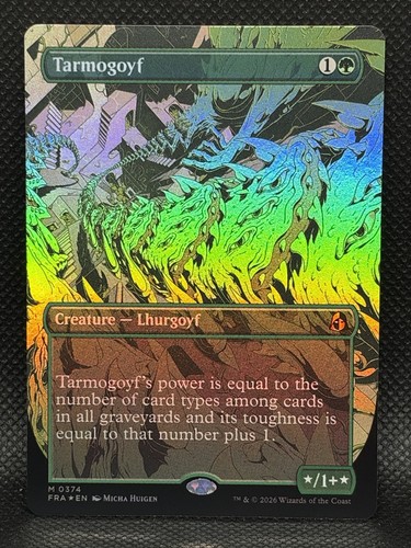 Tarmogoyf borderless foil - borderless,