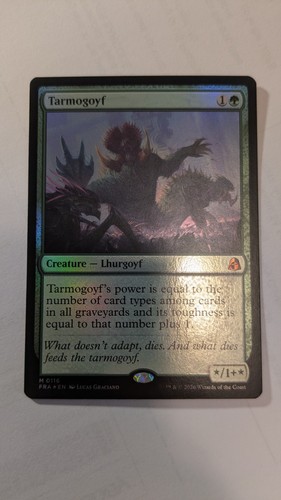 Tarmogoyf foil fra mythic 116 - foil,