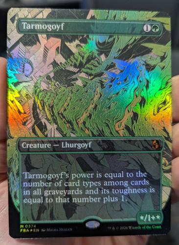 Foil tarmogoyf vetrina - -,