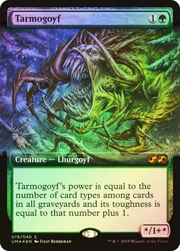 Mtg foil tarmogoyf extended - mtg,