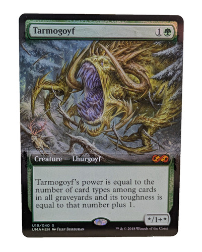 Tarmogoyf foil extended art - foil,